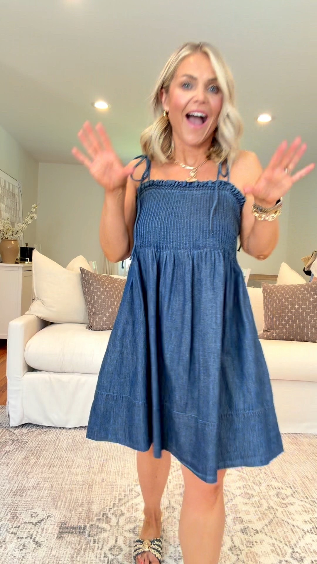 Walmart mini denim dress under $40!

Walmart finds, Walmart fashion, midsize fashion, summer dresses, summer outfits, baby shower dress, bridal shower dress, wedding guest dress

#LTKSeasonal #LTKMidsize #LTKPetite