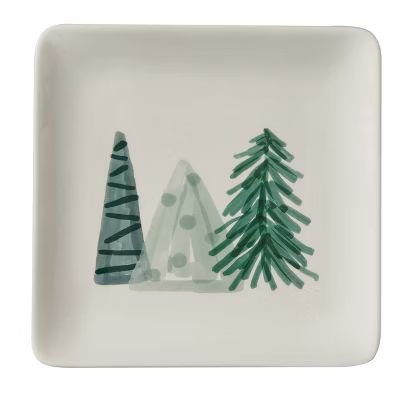 Split P Handpainted Holiday Salad Plate Set - Off-White | Target