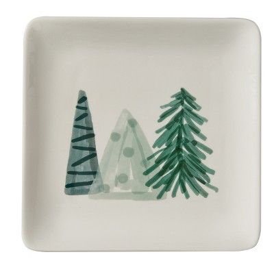 Split P Handpainted Holiday Salad Plate Set - Off-White | Target
