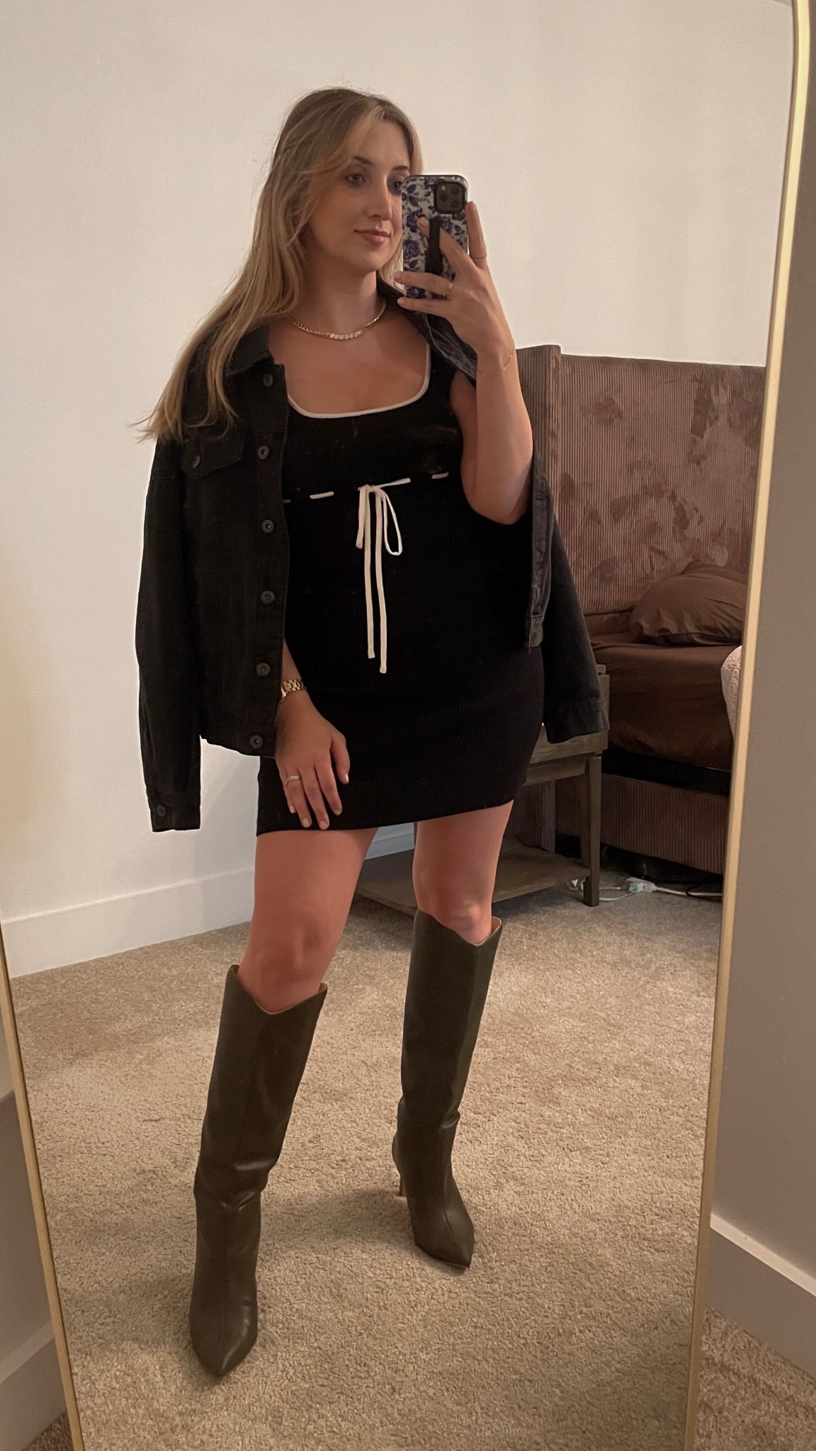 Girls night outfit! This little sweater dress is the perfect option for the transition from winter to spring weather AND it’s only $25!

#LTKSeasonal #LTKShoeCrush #LTKFindsUnder50