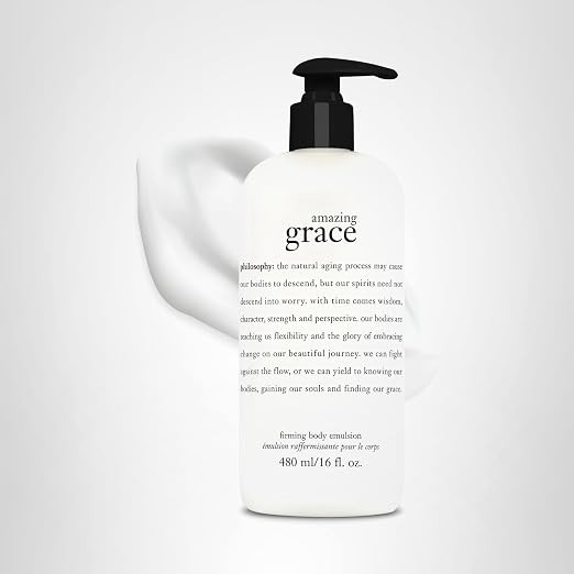 philosophy amazing grace firming body emulsion - luxury scented body lotion - formulated with she... | Amazon (US)