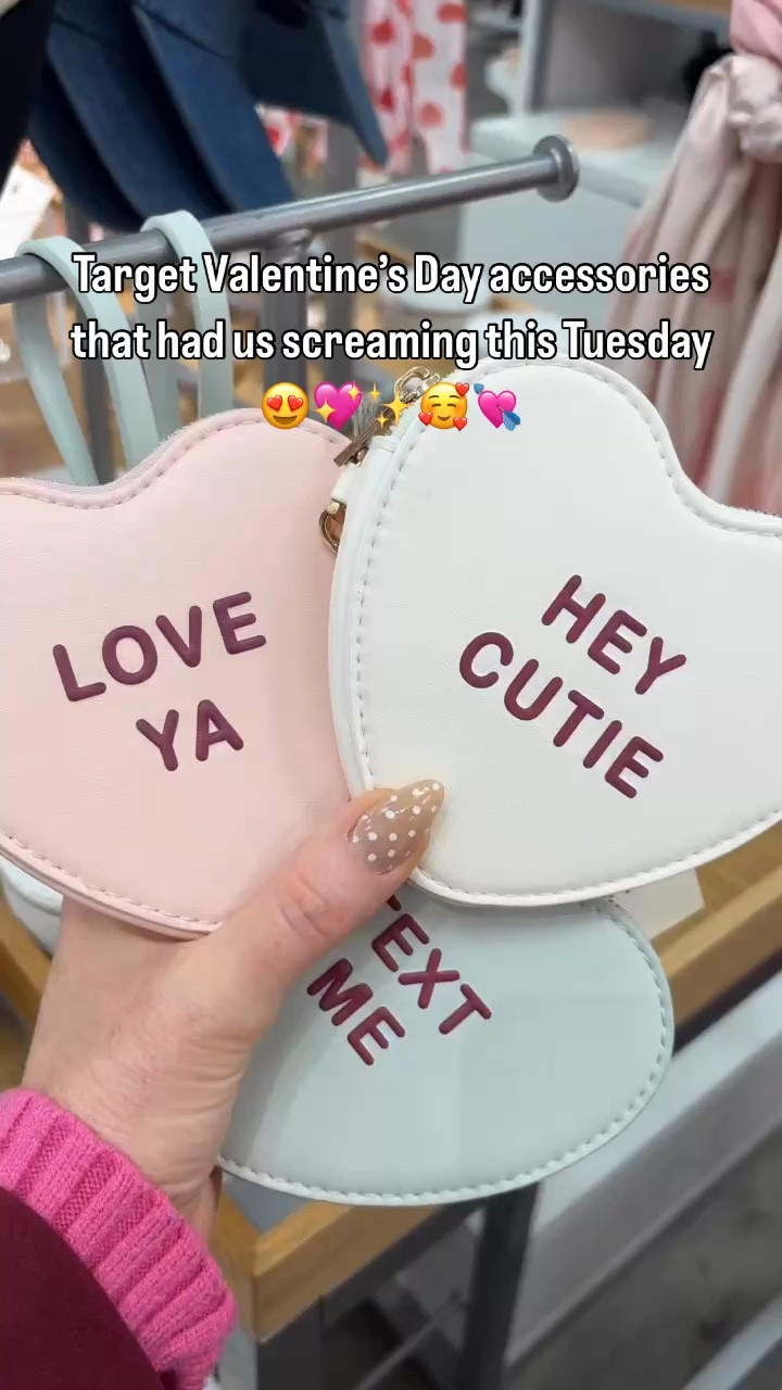 Valentine’s Day finds from Target Tuesday 💌 the accessories were SO CUTE 😍 

anything in our haul catch your eye?! LMK below 💖

Target Tuesday, Valentine’s Day outfits, Target haul, affordable fashion, Galentine’s Day ideas, spring style 2026, Target finds, heart accessories

#LTKSeasonal #LTKValentine #LTKvlog