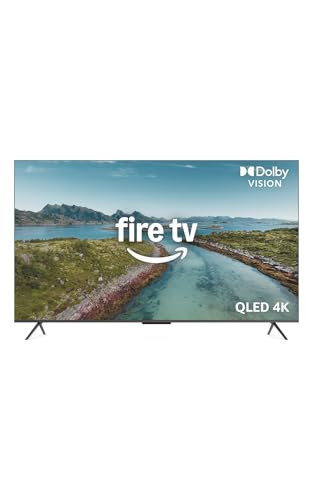 Amazon Fire TV 50" Omni QLED Series (newest model), 4K Ultra HD smart TV, HDR10+, Dolby Vision, Dolby Audio, quad-core processor, hands-free with Alexa | Amazon (US)