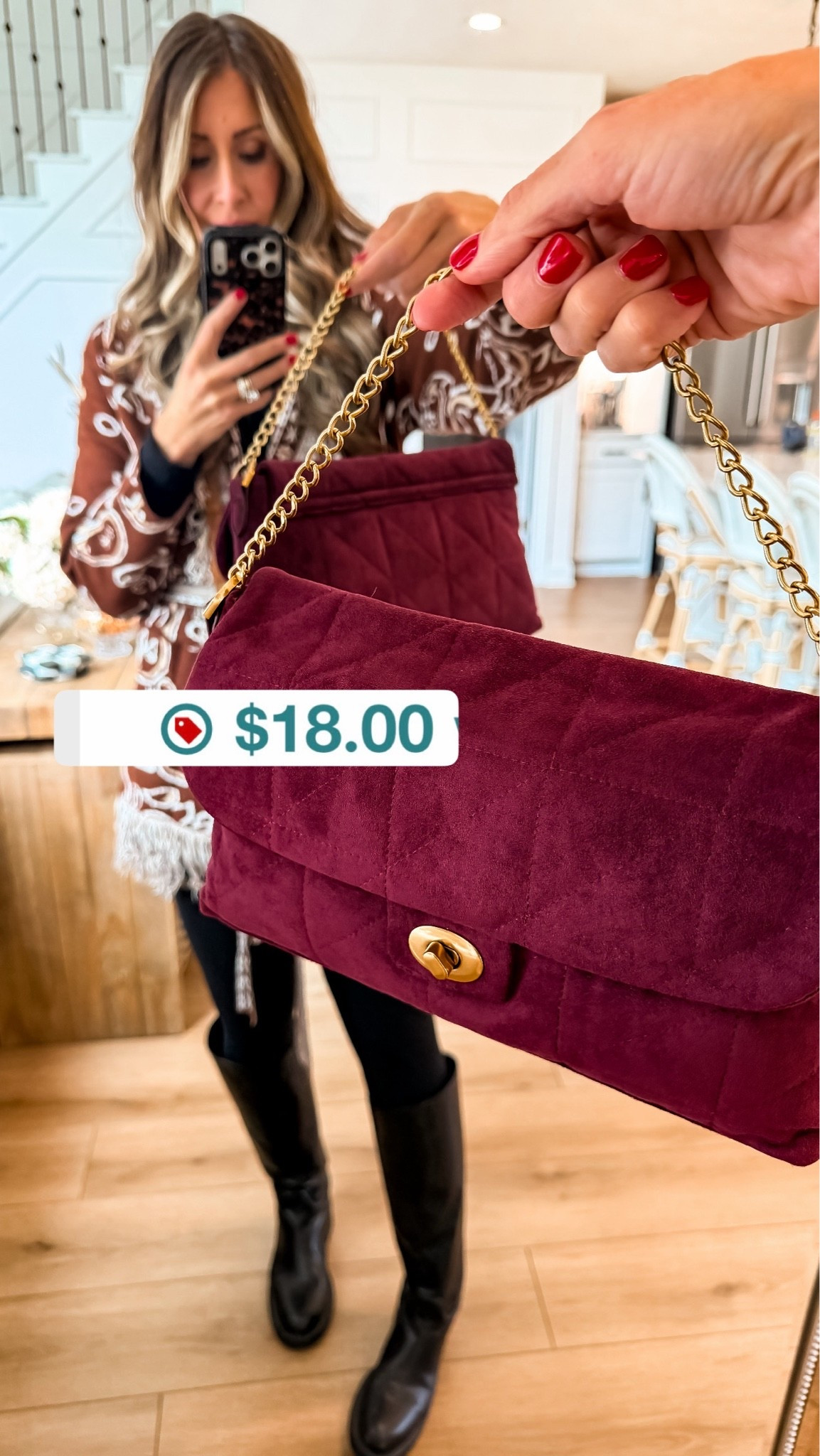 Literally insane. This bag is $18. @Target