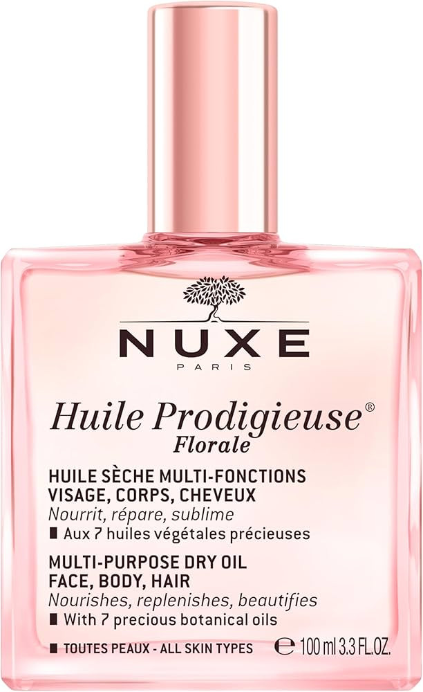 NUXE Huile Prodigieuse Floral - Organic All-in-One Oil for Body, Face & Hair. Radiant Looking Glo... | Amazon (US)