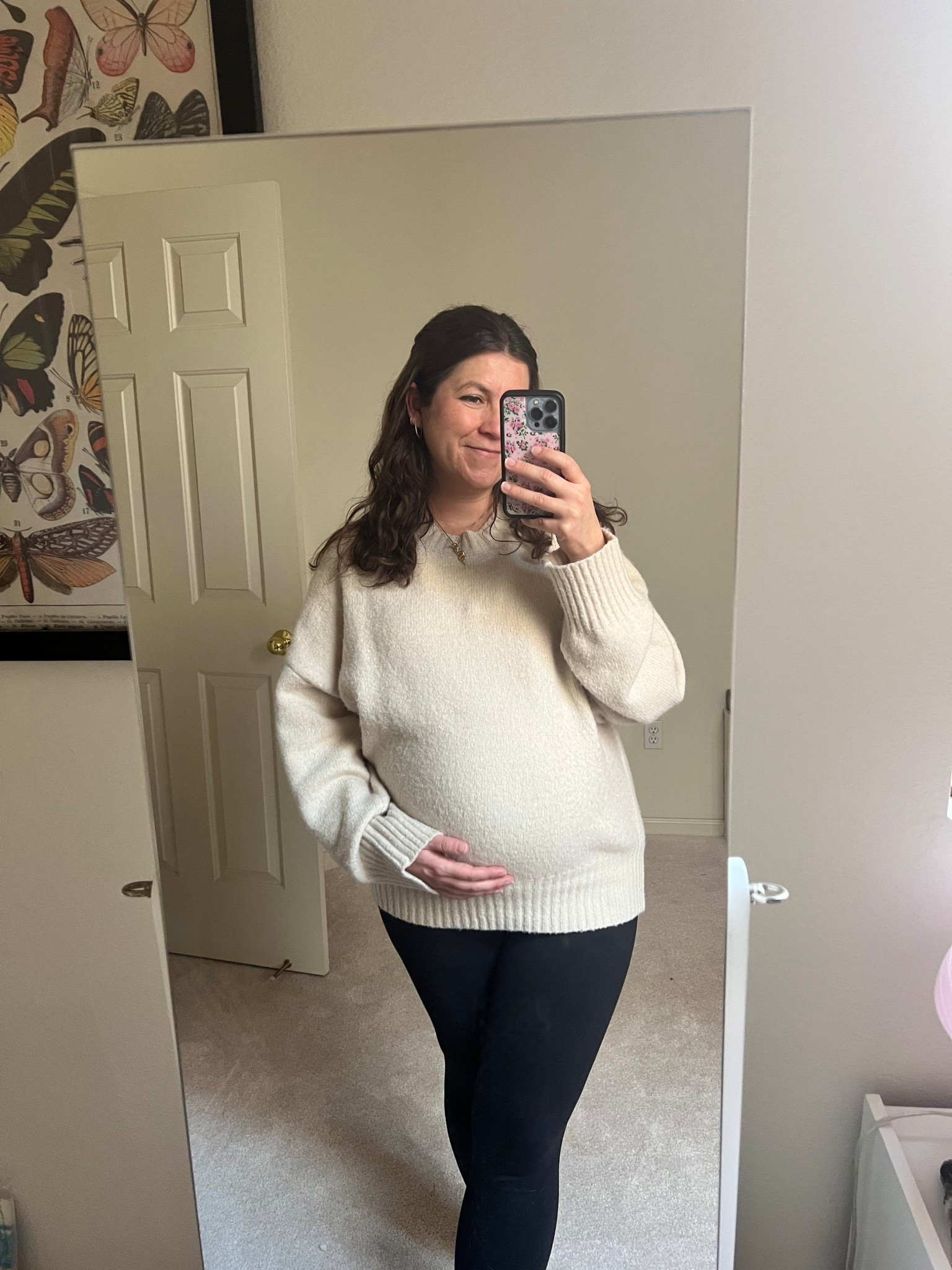🎀 Pink Blush Maternity sweaters were my go to during my pregnancy! Baby girl should be here any day and these sweaters still fit my growing bump. 💕 

I’m 5’3 and midsized wearing size medium! 

#maternity #pregnancy #pregnant  #maternitysweater #pinkblushmaternity #maternityoutfit 

#LTKBump #LTKSeasonal #LTKMidsize