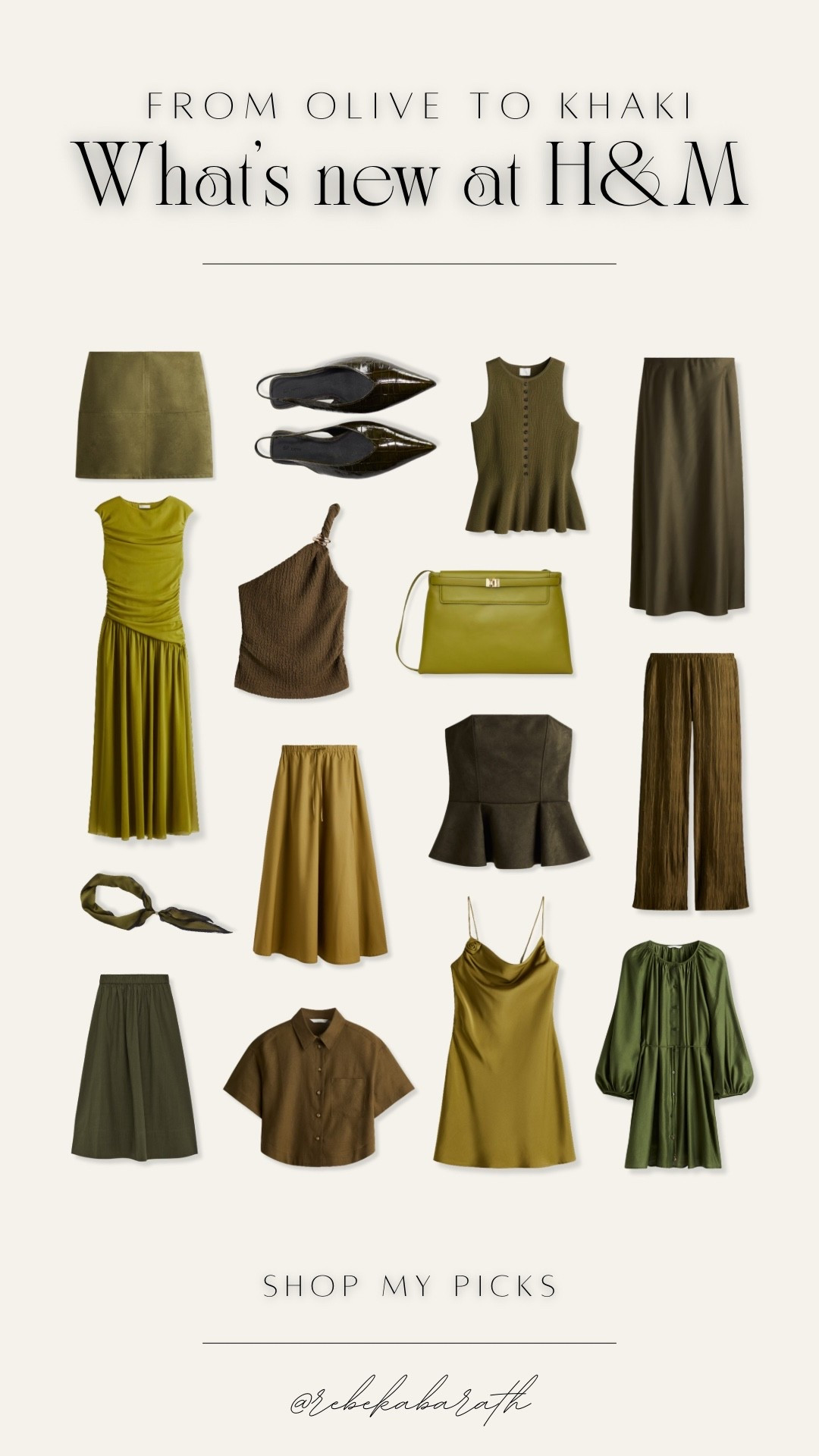 From olive to khaki: what’s new at H&M

H&M new in | earth tones | wardrobe essentials | the green edit

#LTKShoeCrush #LTKStyleTip #LTKWorkwear