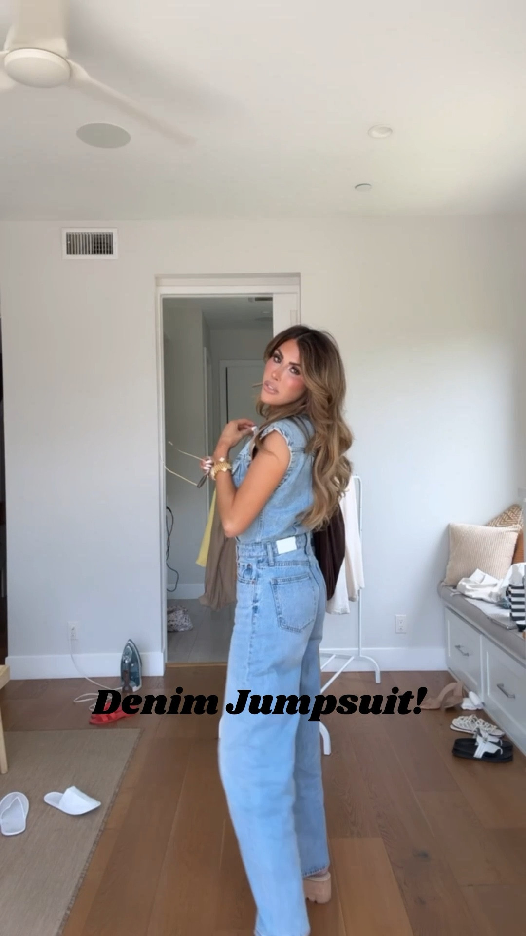 Wearing a size small in this denim jumpsuit!! 

Travel outfit, Vacation outfit, Summer outfit, Denim Jumpsuit, Denim outfit, Country Concert outfit, Emily Ann Gemma

#LTKStyleTip #LTKTravel #LTKItBag