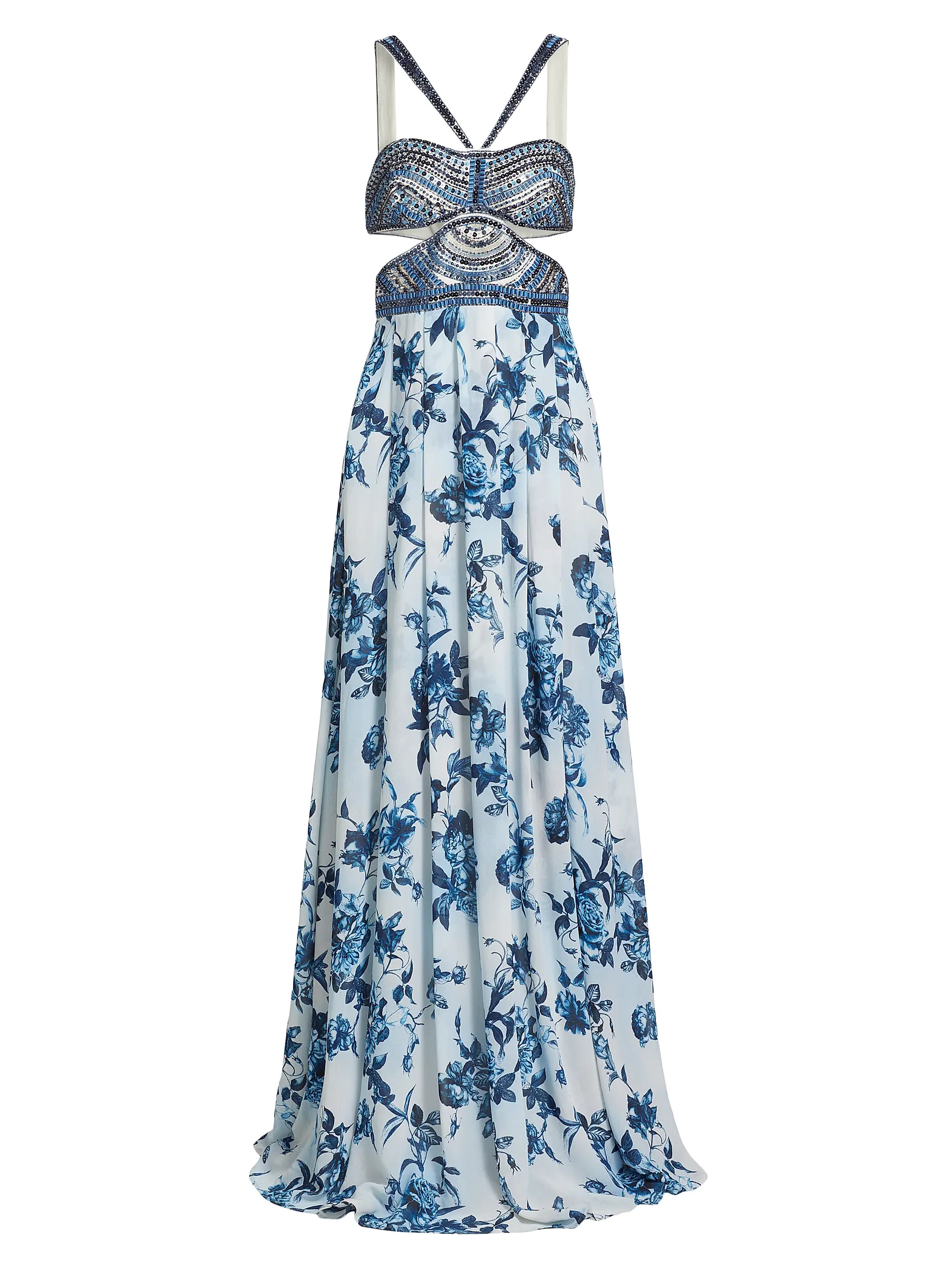 Annistyn Floral Embellished Gown | Saks Fifth Avenue