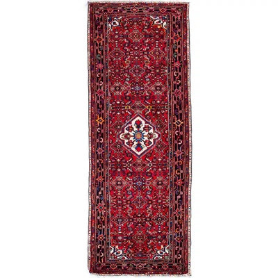 Briannah One-of-a-Kind 3'9" x 10'4" 1970s Area Rug in Red | Wayfair North America