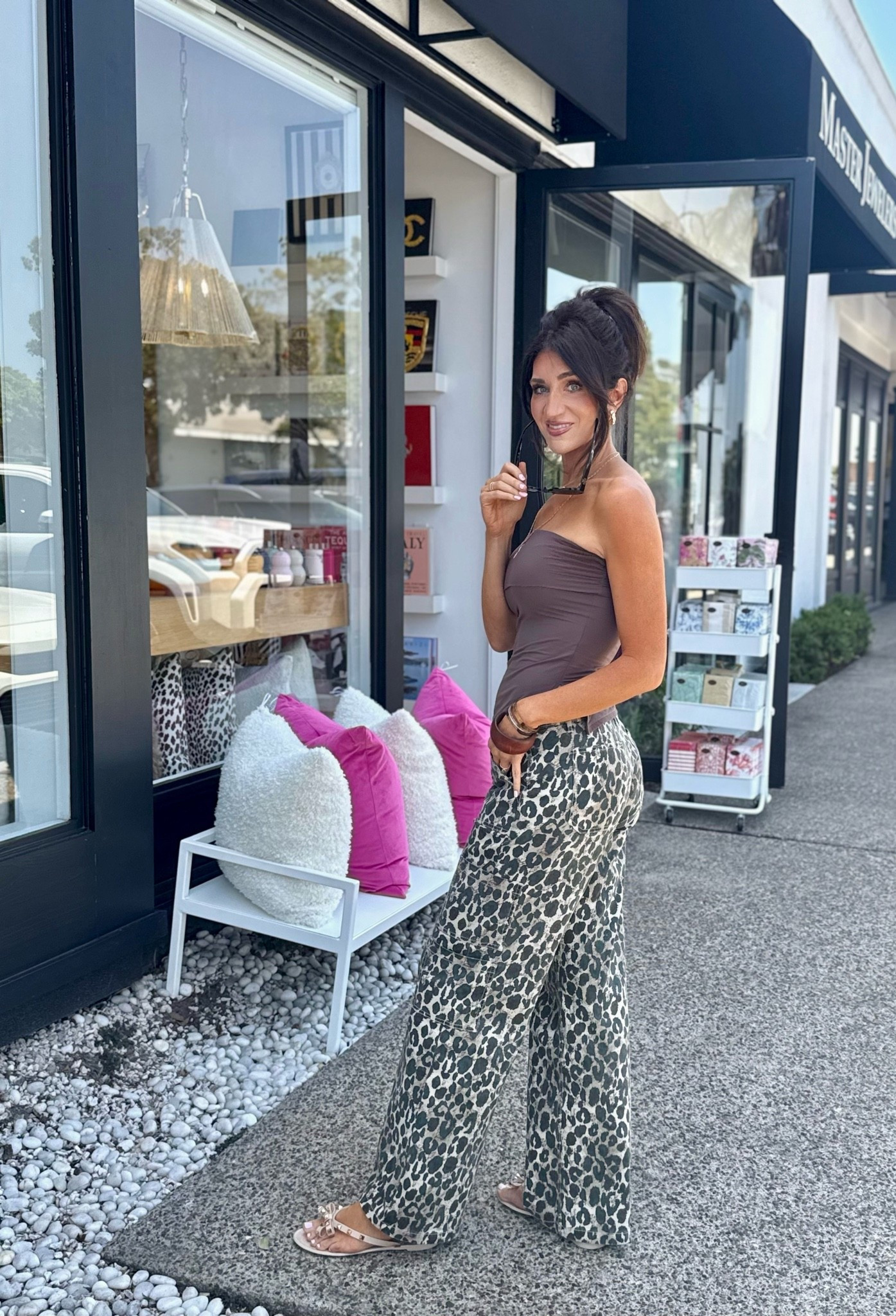 Wearing a Medium full in the pants and a medium in the top.

#LTKootd #LTKSeasonal