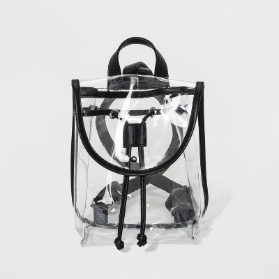 Mini Flap Backpack - Wild Fable™ Clear | Target