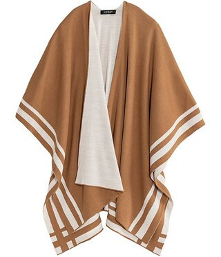 Lauren Ralph Lauren Jet Setter Reversible Ruana | Dillard's | Dillard's