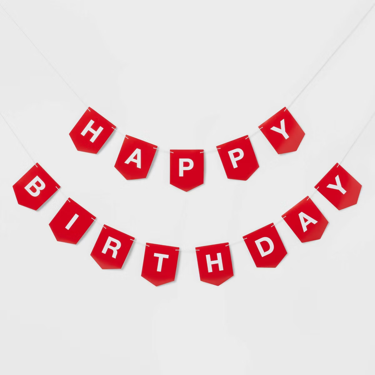 Red "Happy Birthday" Banner - Spritz™ | Target