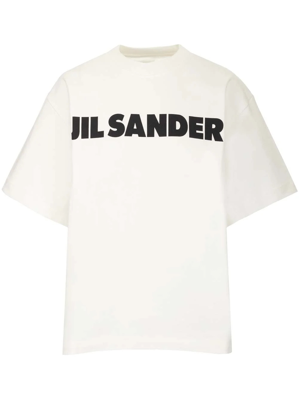 Jil Sander Logo Printed Crewneck T-Shirt | Cettire Global