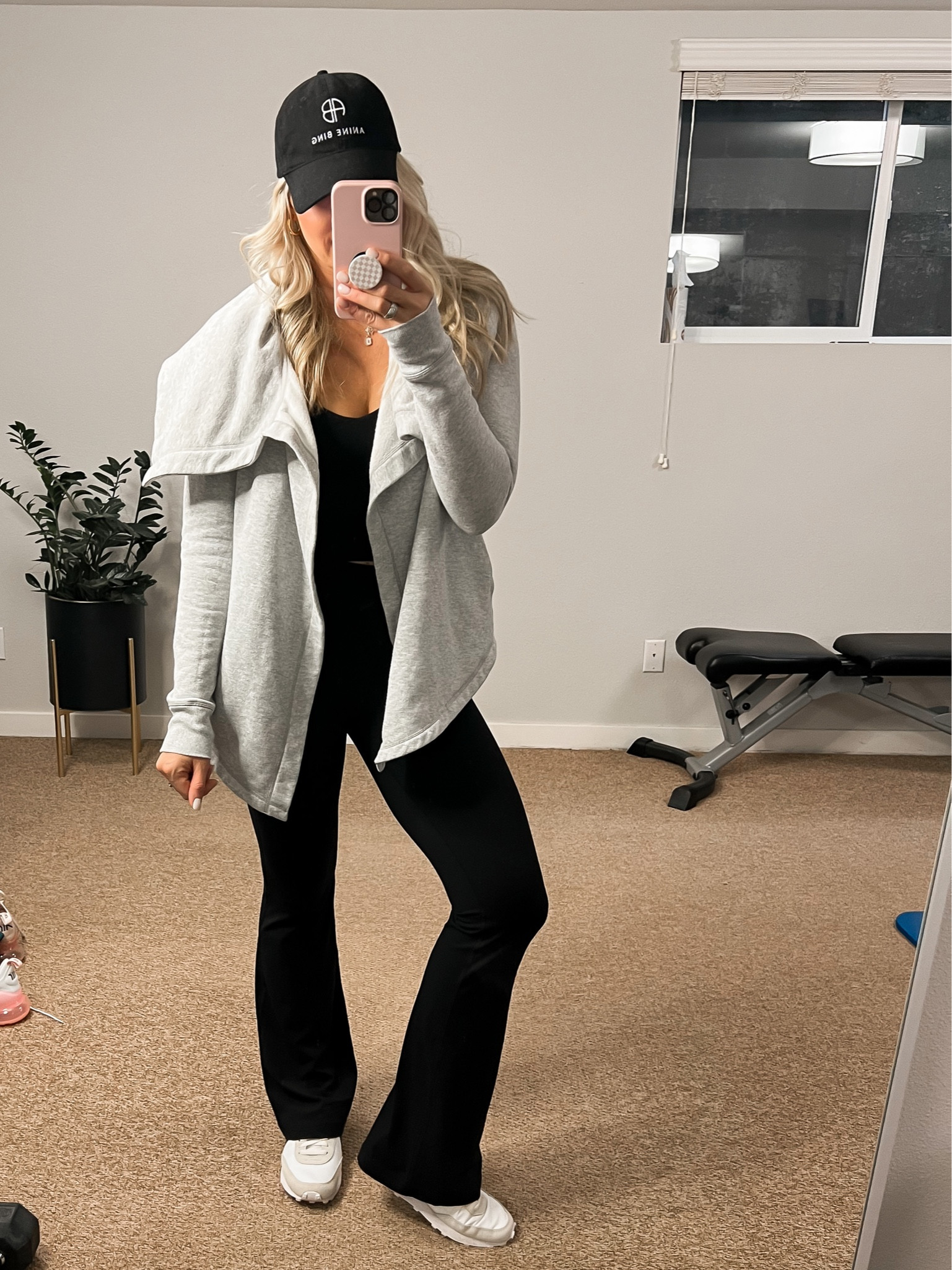 Zella wrap sweatshirt with flare leggings 

#LTKfit #LTKstyletip #LTKSeasonal