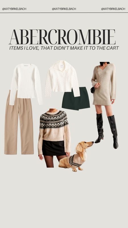 Some of the cutest pieces that I love, but didn’t go through with! Perfect winter staples and who wouldn’t want to match with their fur baby? 

#LTKSeasonal #LTKstyletip #LTKHoliday