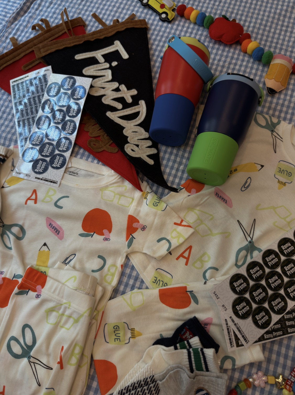 All of our back to school essentials!