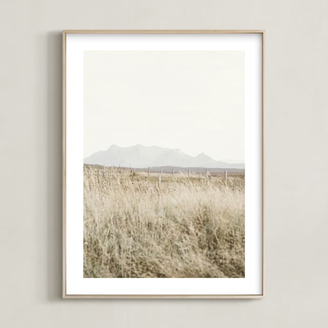 "highland prairie III" - Open Edition Fine Art Print by Kamala Nahas. | Minted