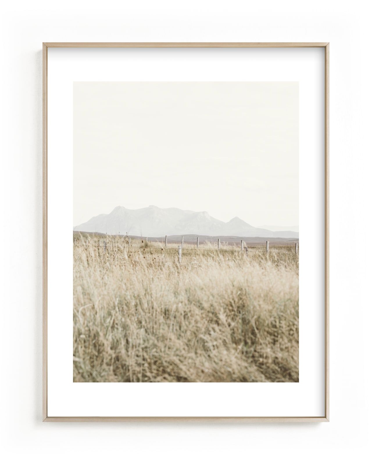 "highland prairie III" - Open Edition Fine Art Print by Kamala Nahas. | Minted