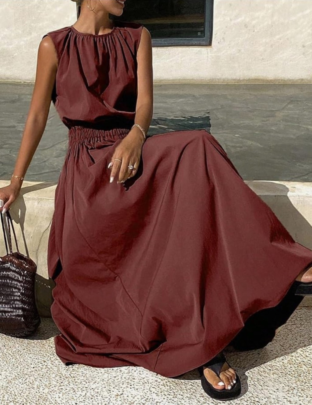 Aegean Escape Collection 🌊🐚🦀🍊🫒

Rich sunset tones and effortless coastal romance inspired by seaside evenings, Mediterranean wine bars, and warm nights by the water.

Maroon matching set. Dusty rose outfit. Vacation outfit. Summer outfit. Maxi skirt set. Resort wear. Travel outfit. Two piece set. Date night outfit. Beach vacation outfit. Coastal style. Summer vacation outfit.

Shop the collection.

#LTKTravel #LTKMidsize #LTKU