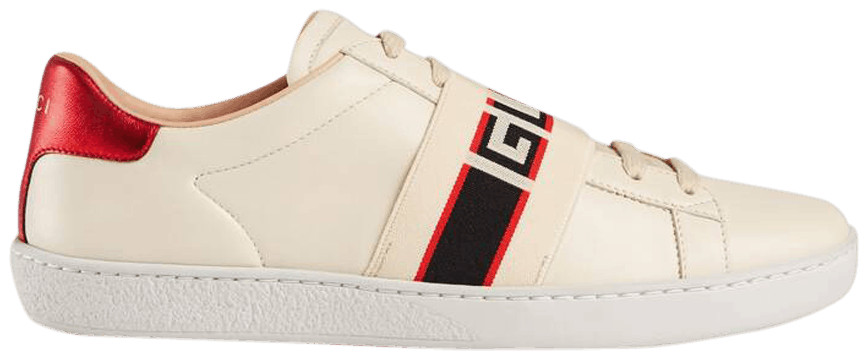 Gucci Wmns Ace 'Stripe Ivory' | GOAT