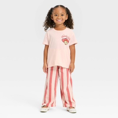 Toddler Girls' Disney Toy Story Jessie T-Shirt & Pants Set - Pink 3T | Target