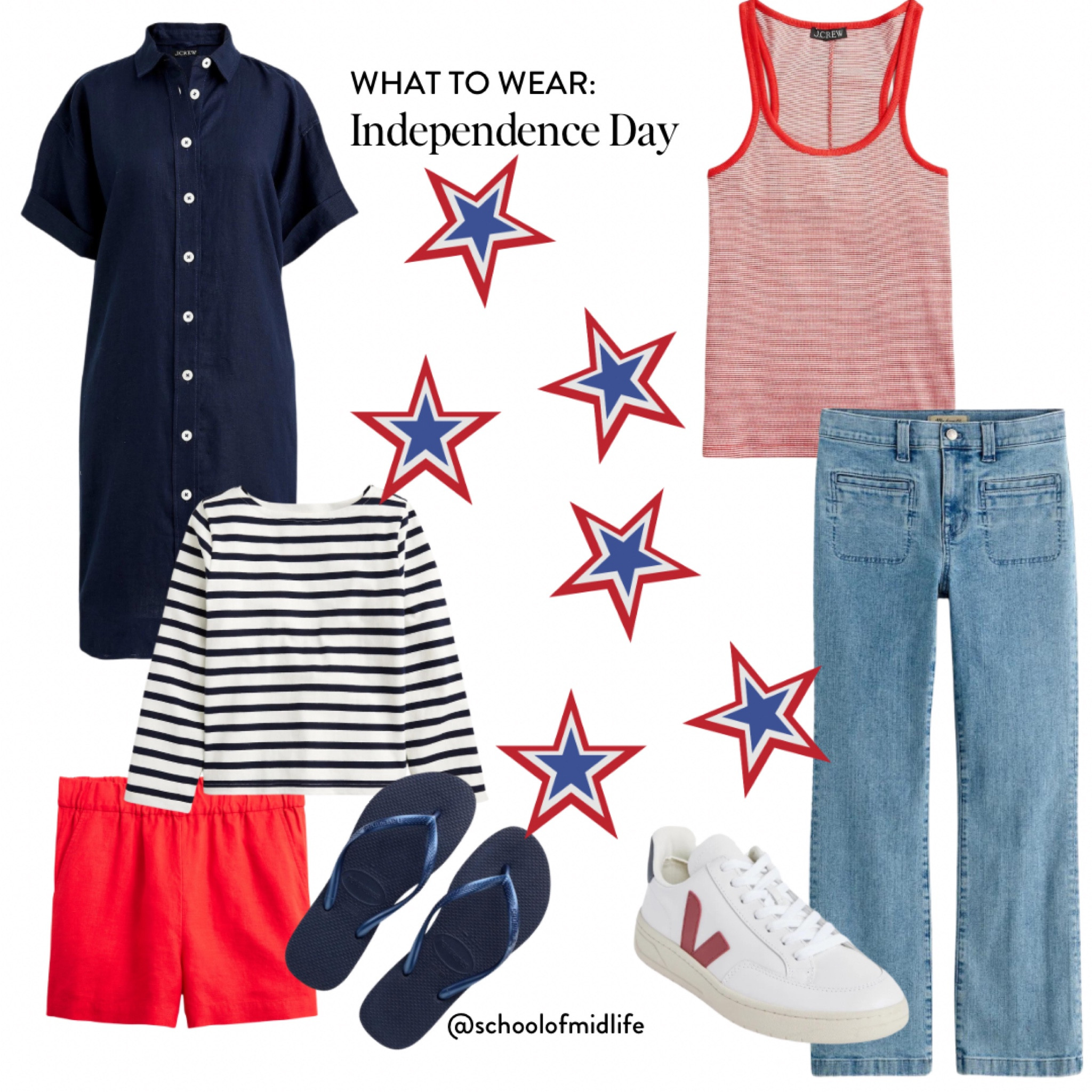 WHAT TO WEAR: Independence Day! 🇺🇸


#LTKStyleTip #LTKSeasonal #LTKOver40