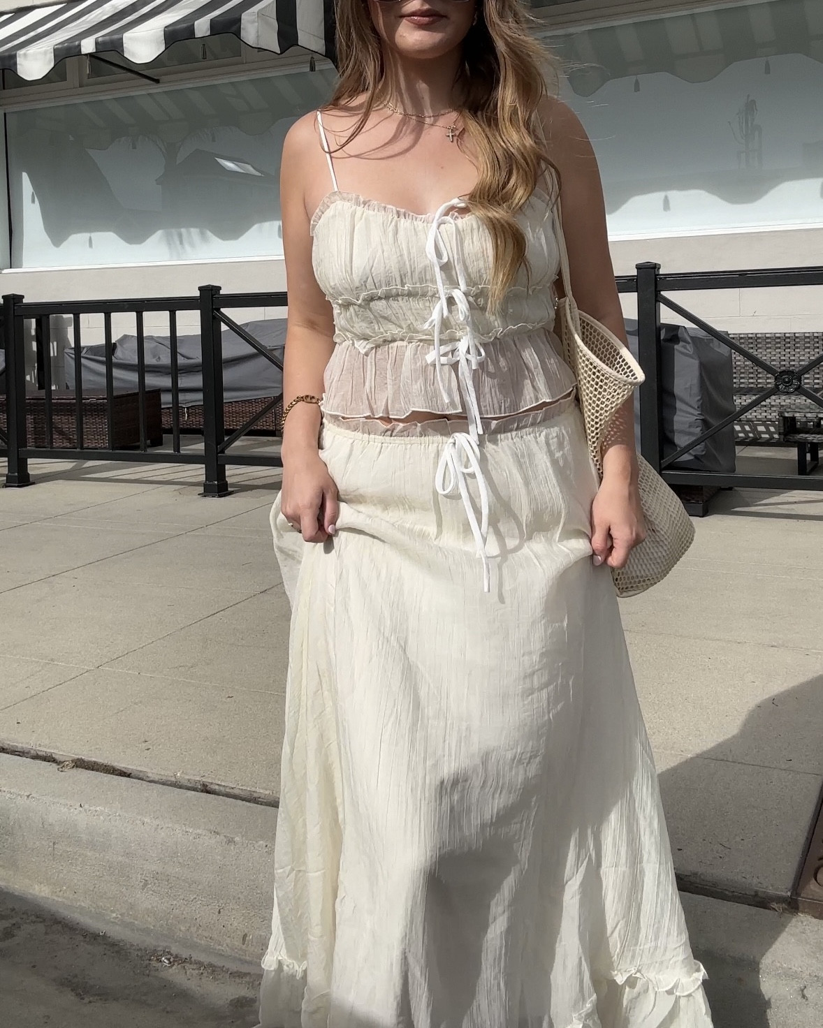 Favorite Spring Set!! 🤍 This is the baby yellow color, wearing a size M in both top & bottom but I could have done a small | True to size

#LTKU #LTKFestival #LTKSeasonal