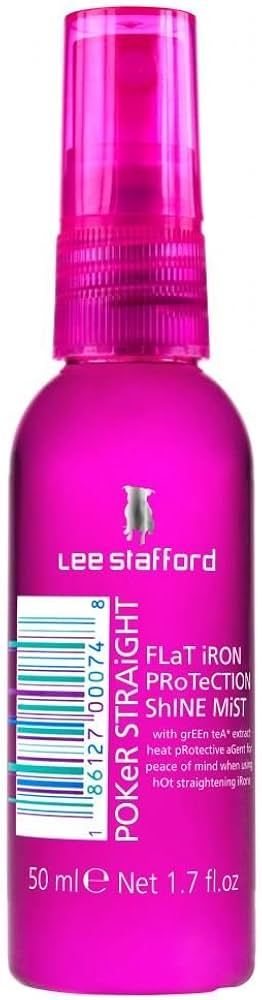 Lee Stafford Poker Straight Flat Iron Protection Shine Mist Travel Size 50ml | Amazon (UK)