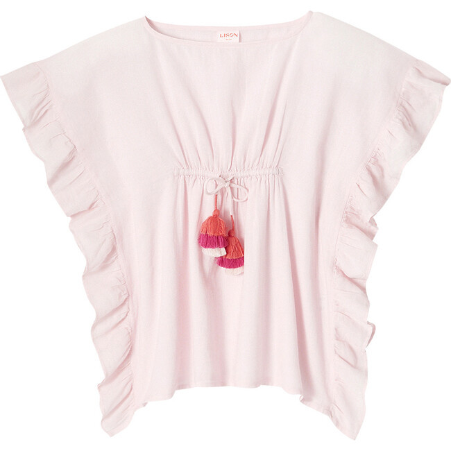 Lea Caftan Cover-up, Light Pink | Maisonette