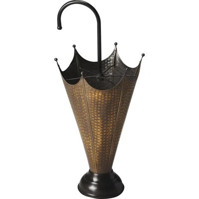 Poppins Antique Brass Umbrella Stand | Wayfair North America