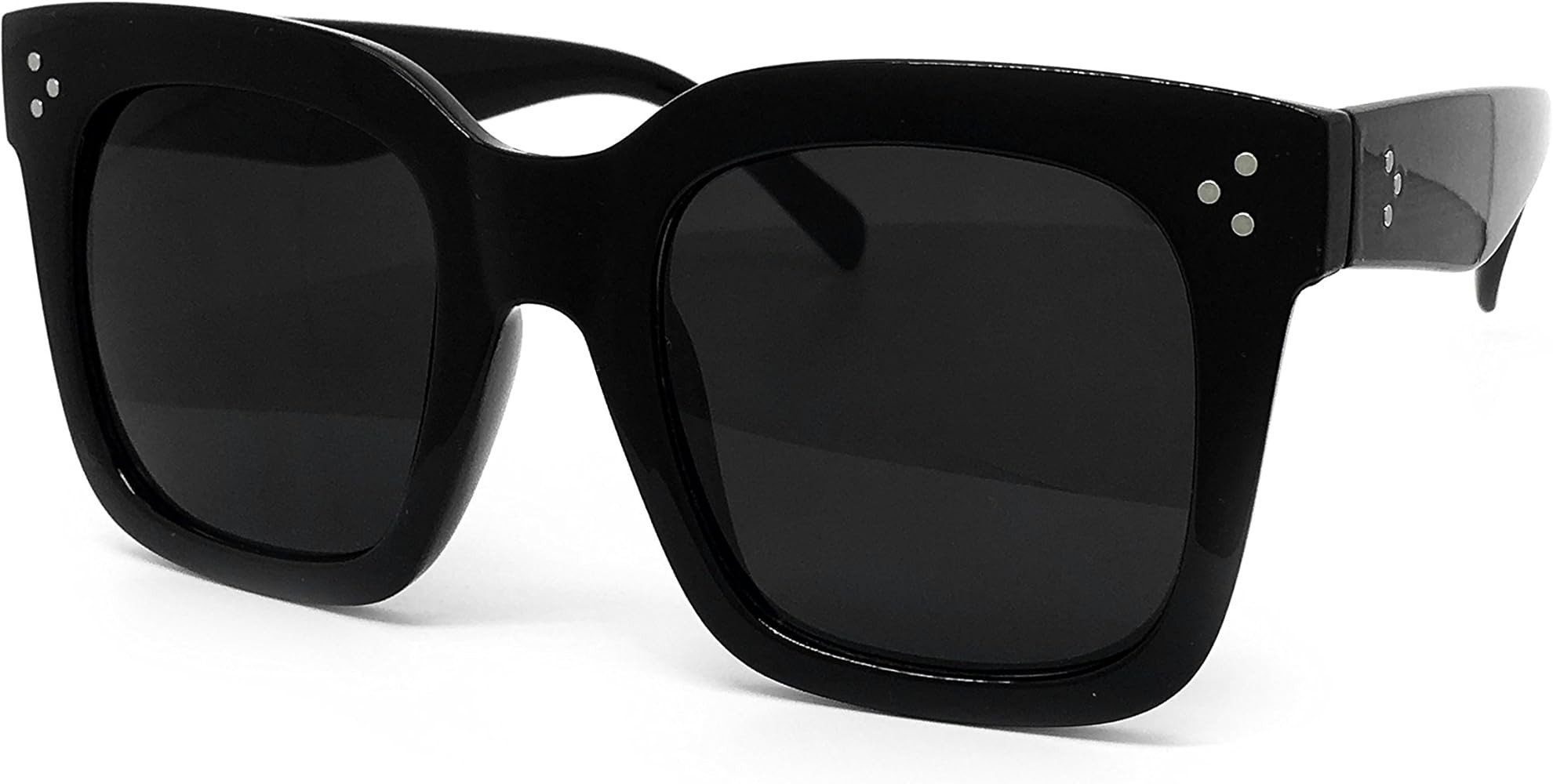 1762 Premium Oversize XXL Women Men Style Fashion Mirror Tint Sunglasses | Amazon (US)