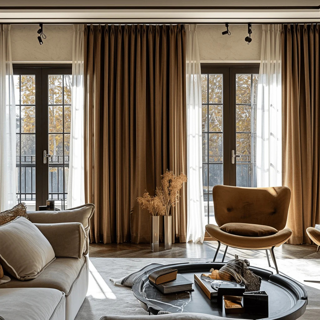 Aushme Luxurious Velvet Room Darkening Custom Drapes | IXA Curtains