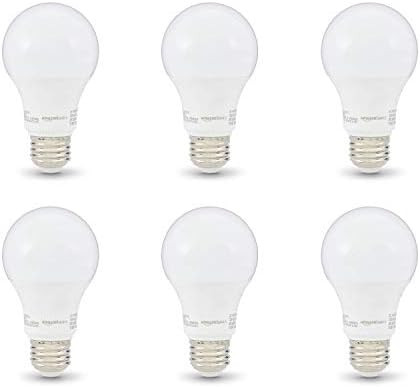 Amazon Basics Non-Dimmable LED Light Bulbs, Great Brightness, 40W Equivalent, 6W, E26 Standard Ba... | Amazon (US)