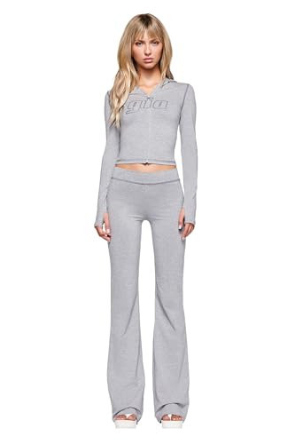 I.AM.GIA Women's Blare Low Rise Flare Leg Trackpant - Amazon Exclusive Black - M | Amazon (US)
