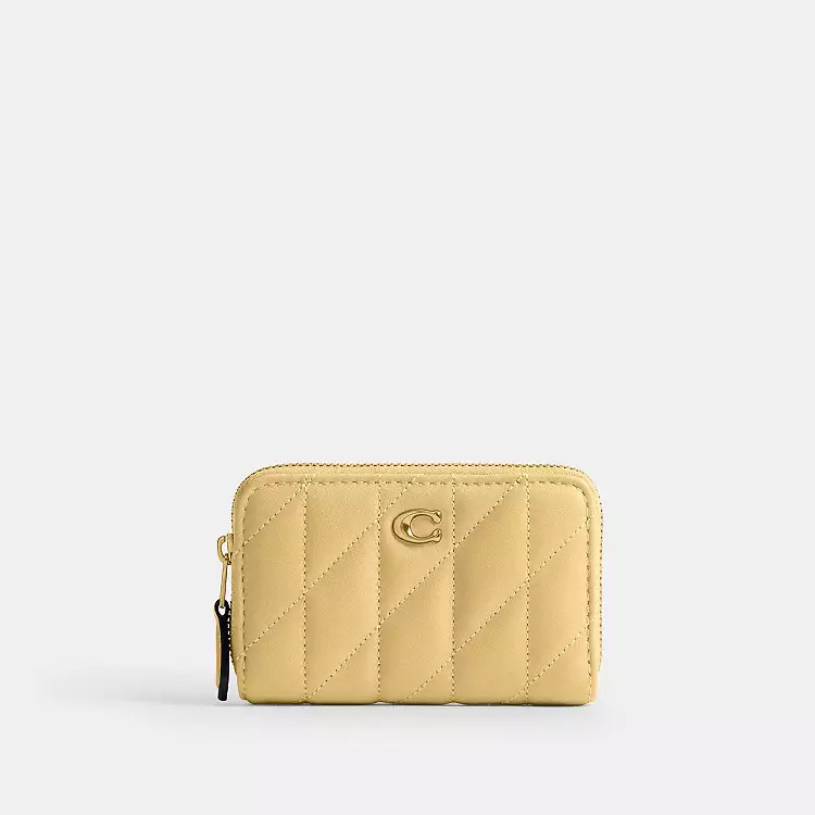 Essential Small Zip Around Card Case | Coach (US)