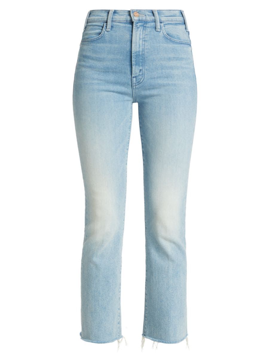 The Hustler Frayed Straight-Leg Jeans | Saks Fifth Avenue