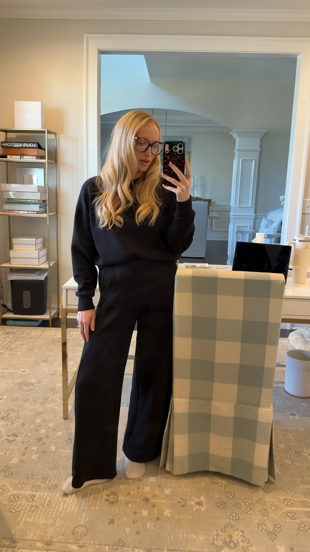 What I wore to work from home and for trick or treating! Wearing a small in the top and pants. 

Spanx promo code: AMANDAJOHNXSPANX for 15% off your first order 

Mom outfit // travel outfit // comfy outfit // Spanx 

#LTKSeasonal