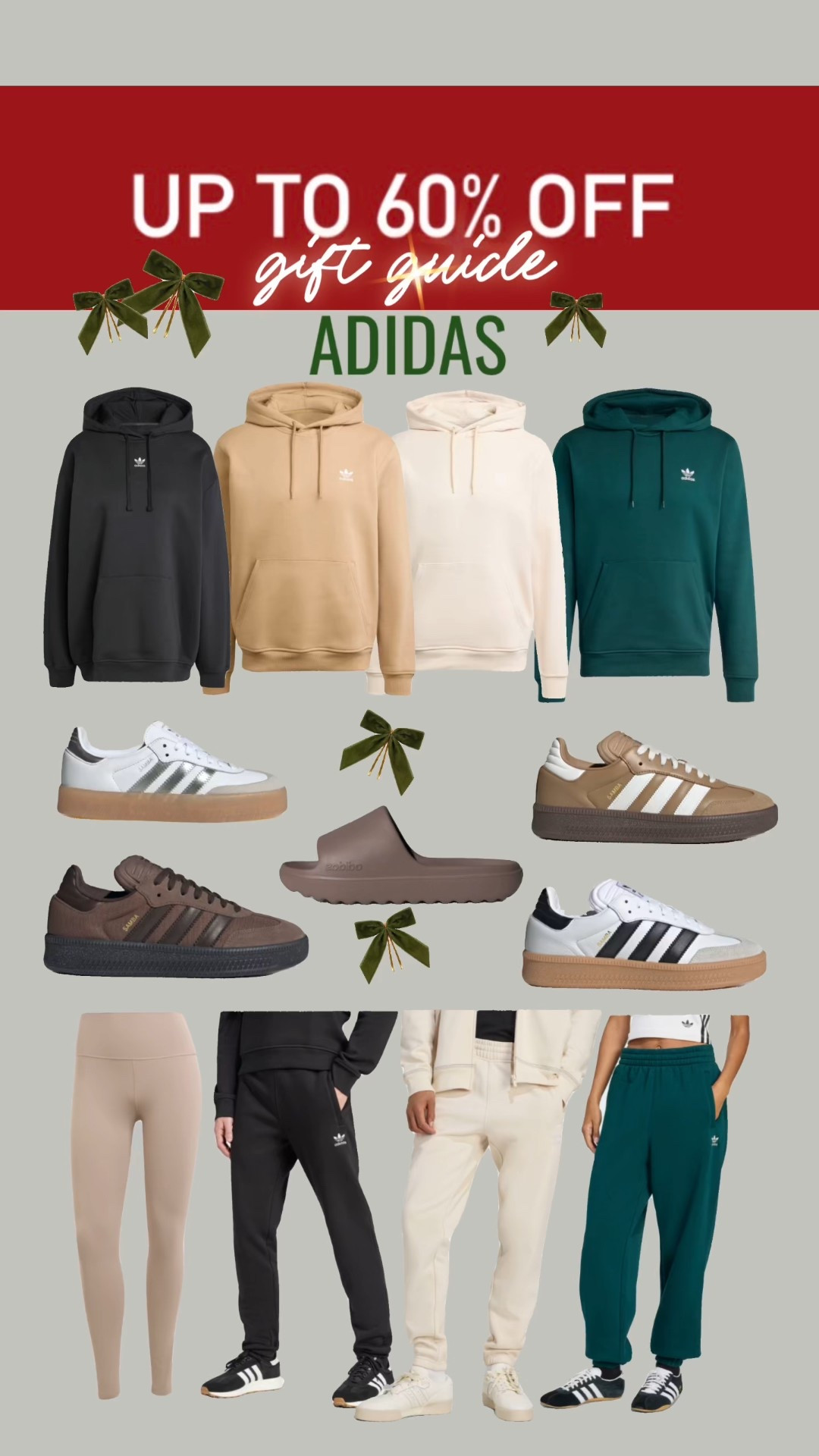The Ultimate Adidas Gift Haul is HERE! 🎁 Level up their holiday comfort and style with my top picks. I've linked the coziest hoodies and sweatpants, plus the freshest sneakers and iconic slides. 

#LTKGiftGuide #LTKHoliday #LTKSeasonal