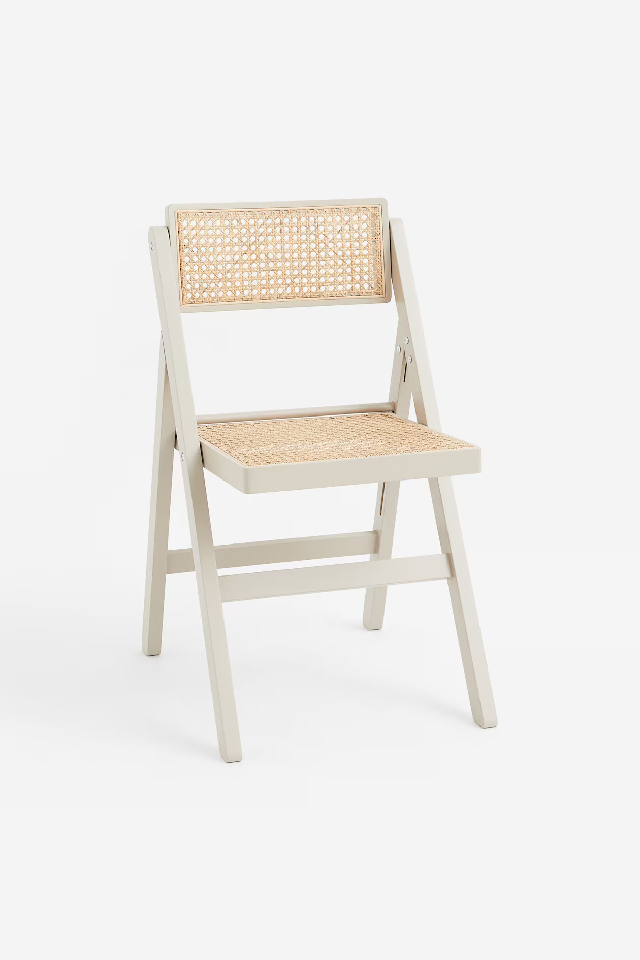Wooden Folding Chair - Black/rattan - Home All | H&M US | H&M (US + CA)