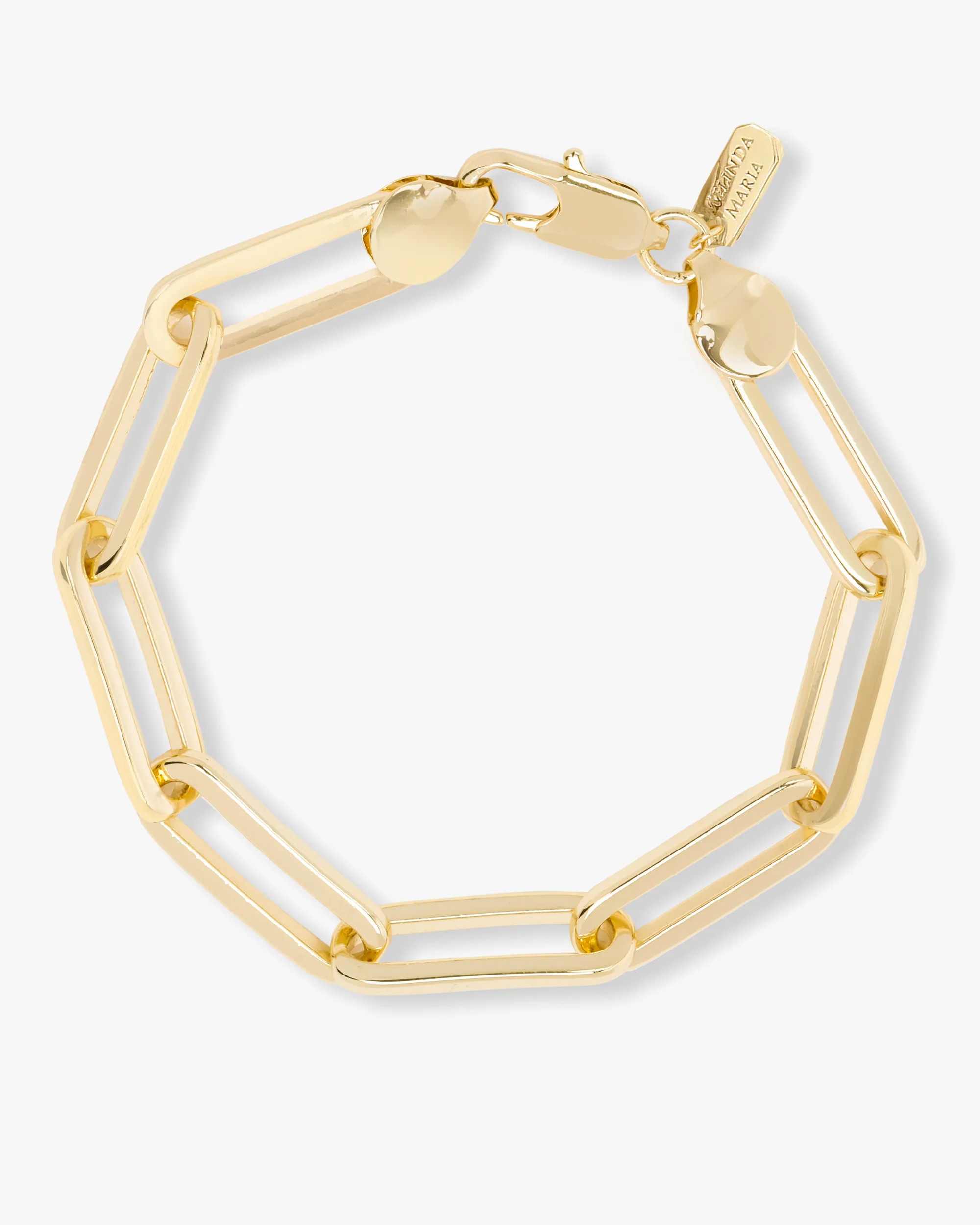 Carrie Chain Link Bracelet - Gold | Melinda Maria Jewelry