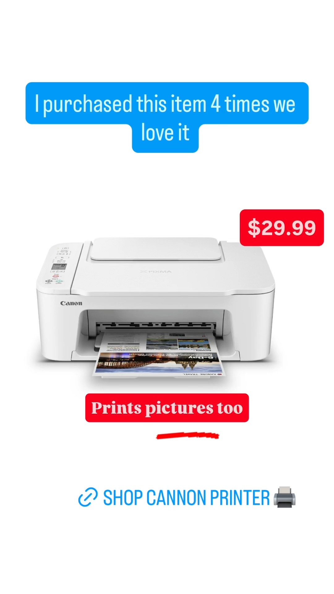 Everyone always need a printer for Christmas only $29.99 #walmart

#LTKCyberWeek #LTKGiftGuide #LTKSaleAlert