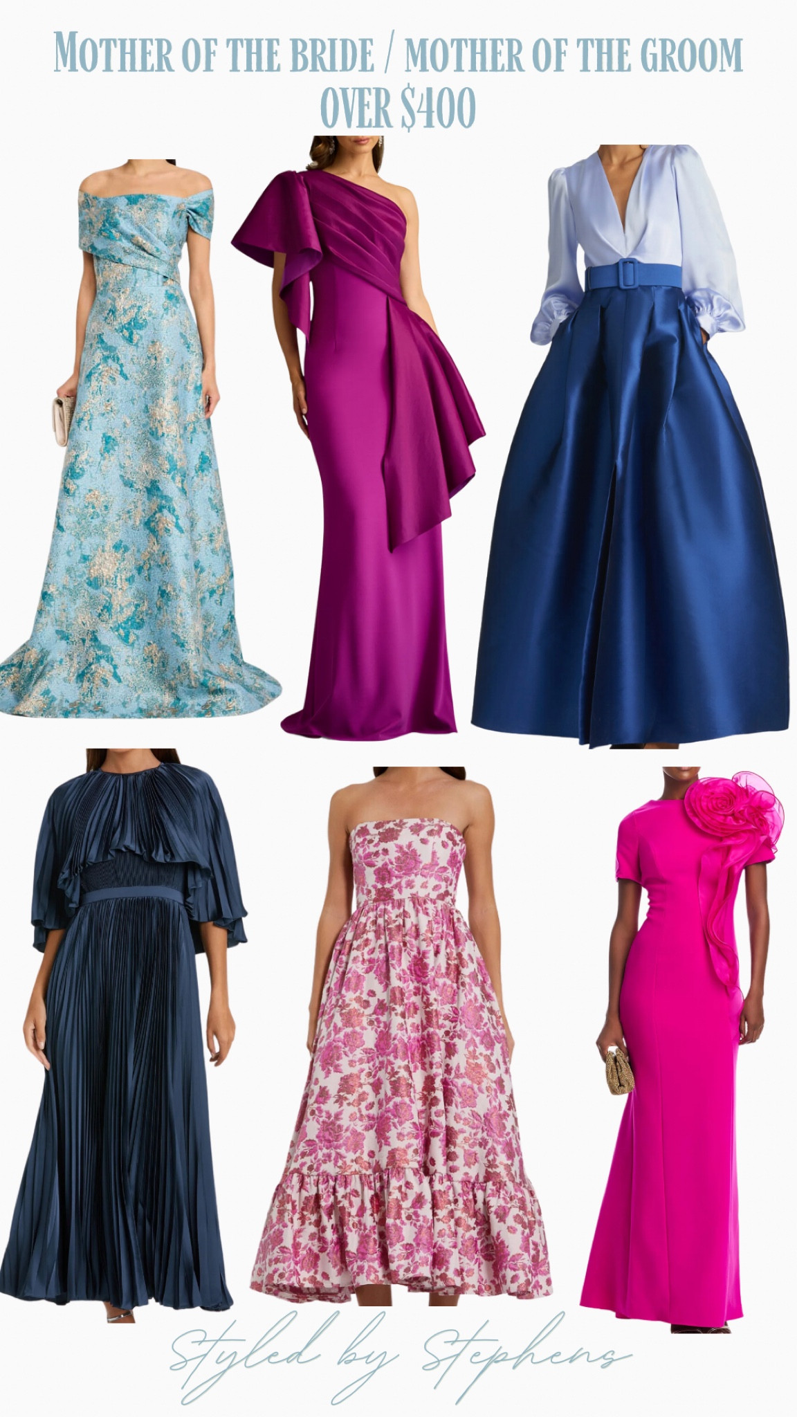 Mother of the bride / mother of the groom dress options!! Linking similar styles as well — these are options $400 & over! However, some are on super sale!! These dresses are perfect for a wedding! 🤍

#LTKSaleAlert #LTKWedding #LTKParties