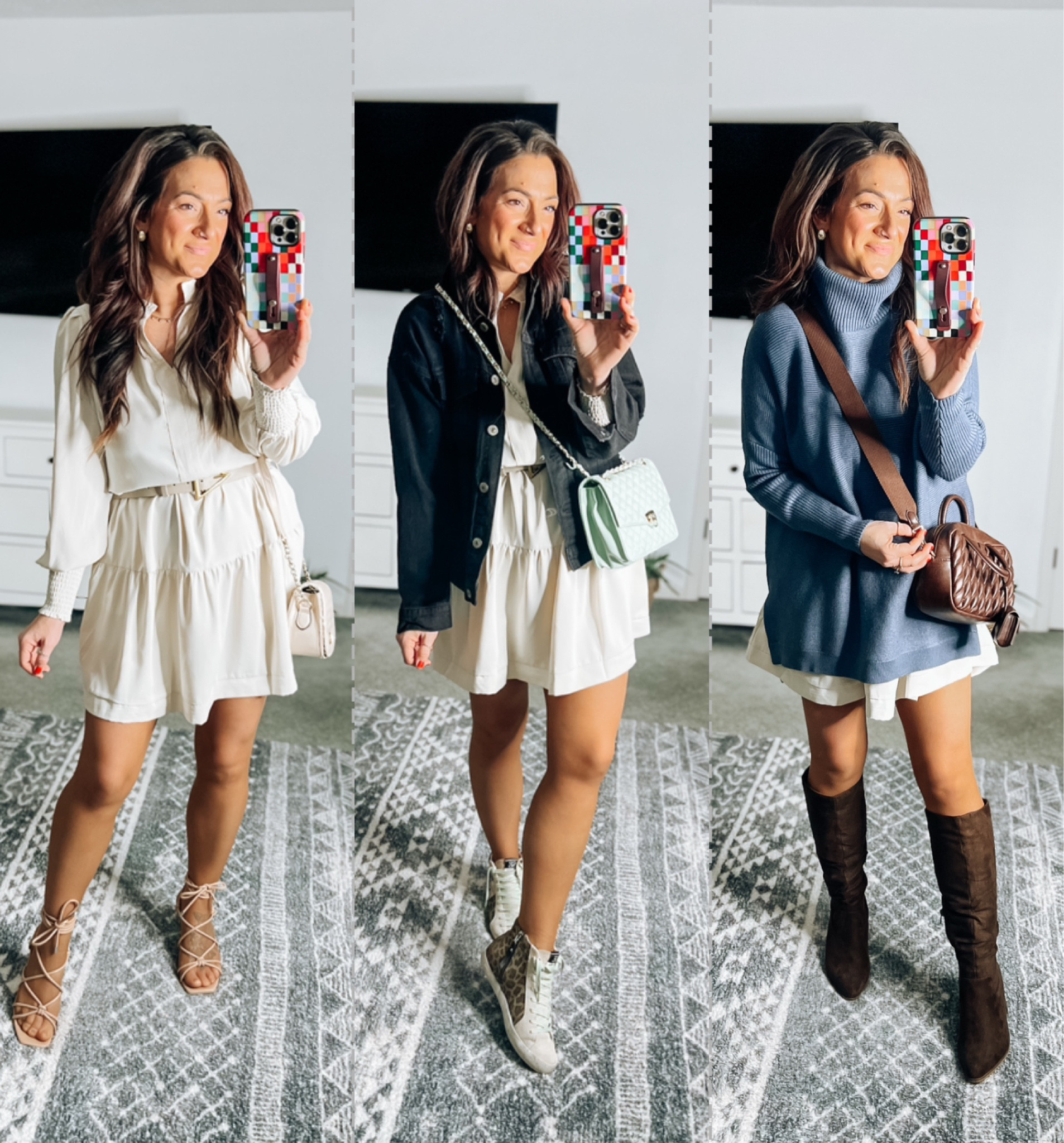 Such a versatile dress and perfect for Spring! Would make a great wedding guest dress. Can be styled so many ways and has the cutest details, including pockets! In my true size small, but I have it belted to shorten the length. Tall girl friendly and modest for the workplace as well! 

#LTKSeasonal #LTKStyleTip #LTKFindsUnder50