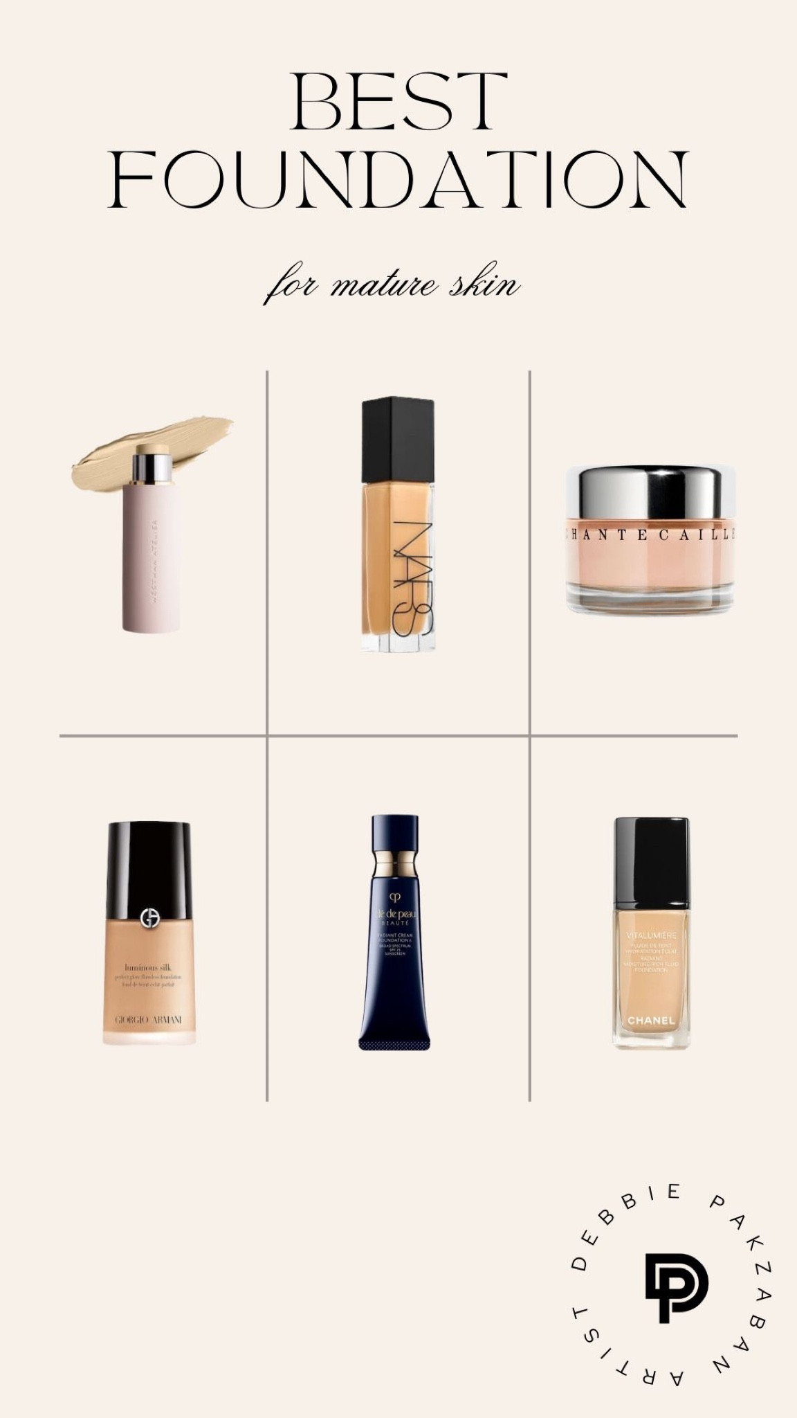 Best foundations for mature skin 

#LTKbeauty #LTKFind