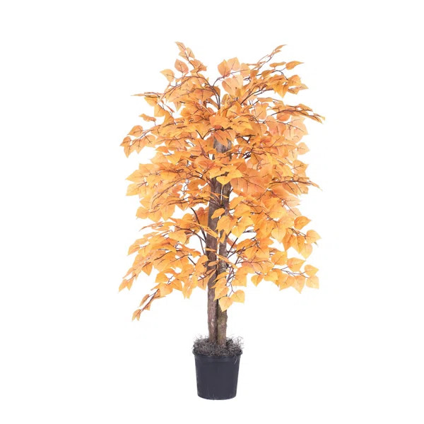 Artificial Foliage Tree Pot | Wayfair North America