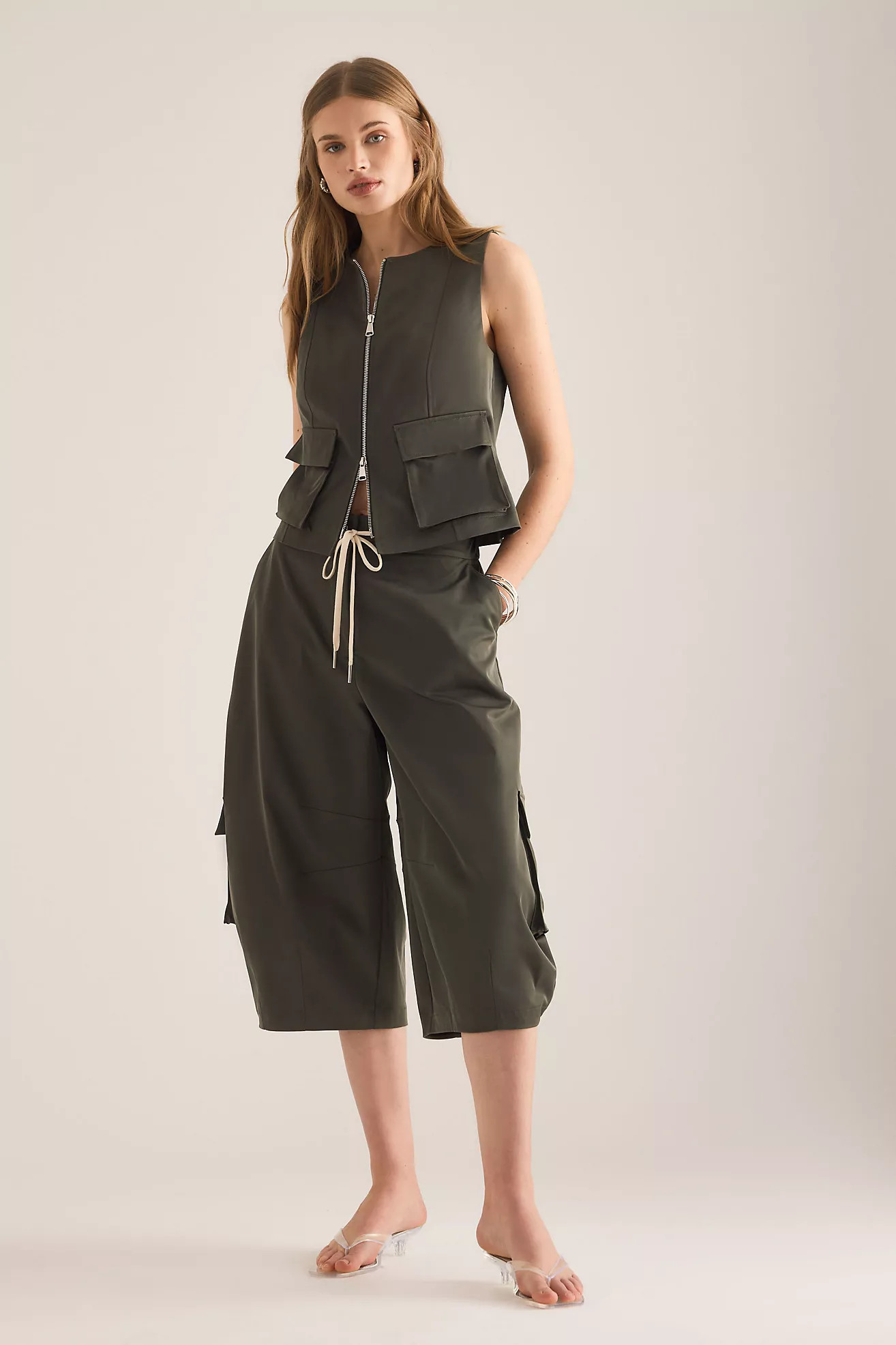 ALIGNE Bentley Balloon-Leg Culottes | Anthropologie (UK)