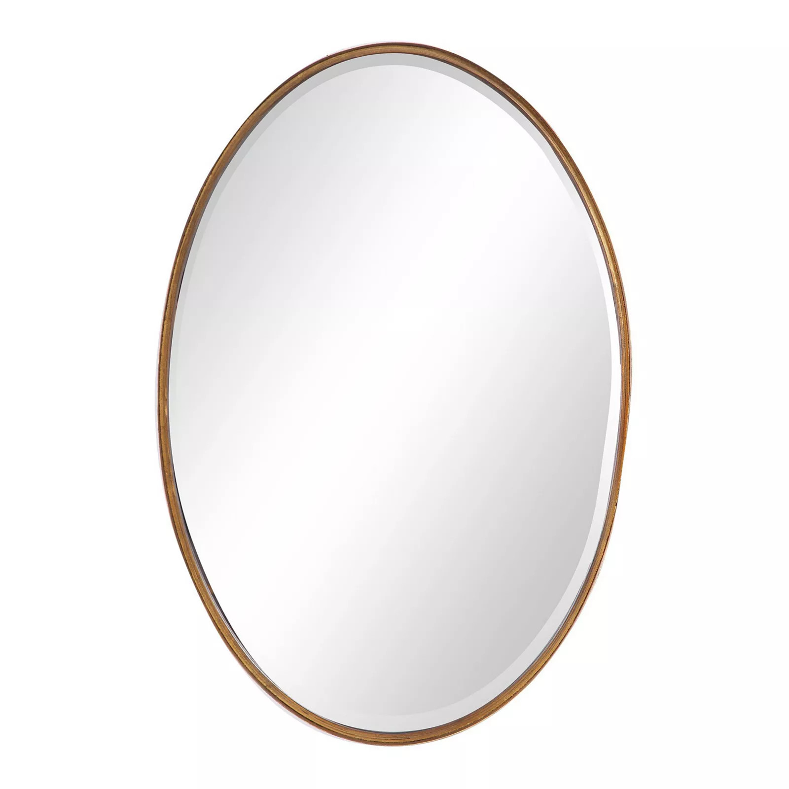 Hand Finished Oval Mirror, Gold | Kohl's