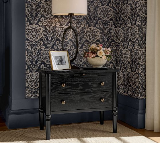 Chris Loves Julia Modern Traditional Nightstand (28") | Pottery Barn (US)